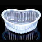 650ml PP Packaging Food heart shaped plastic containers