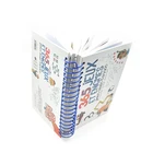 Customized printing cute spiral bound children book