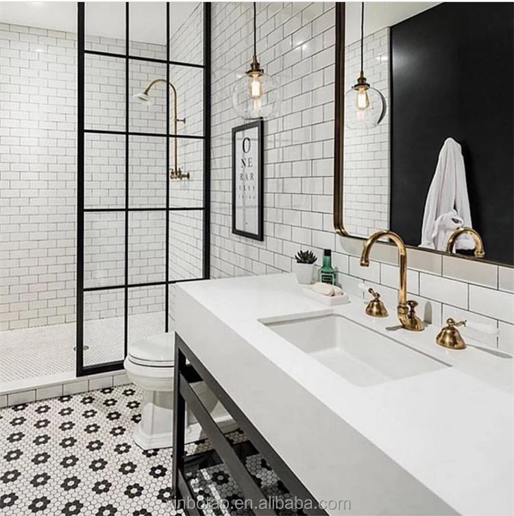 Classico e semplice stile di vita bagno interior design prezzo a buon mercato 75X300mm bianco subway tile