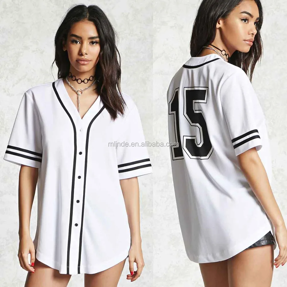 oversized baseball jersey