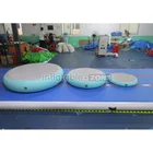 Soft and bouncy inflatable Airspots round air track on sale