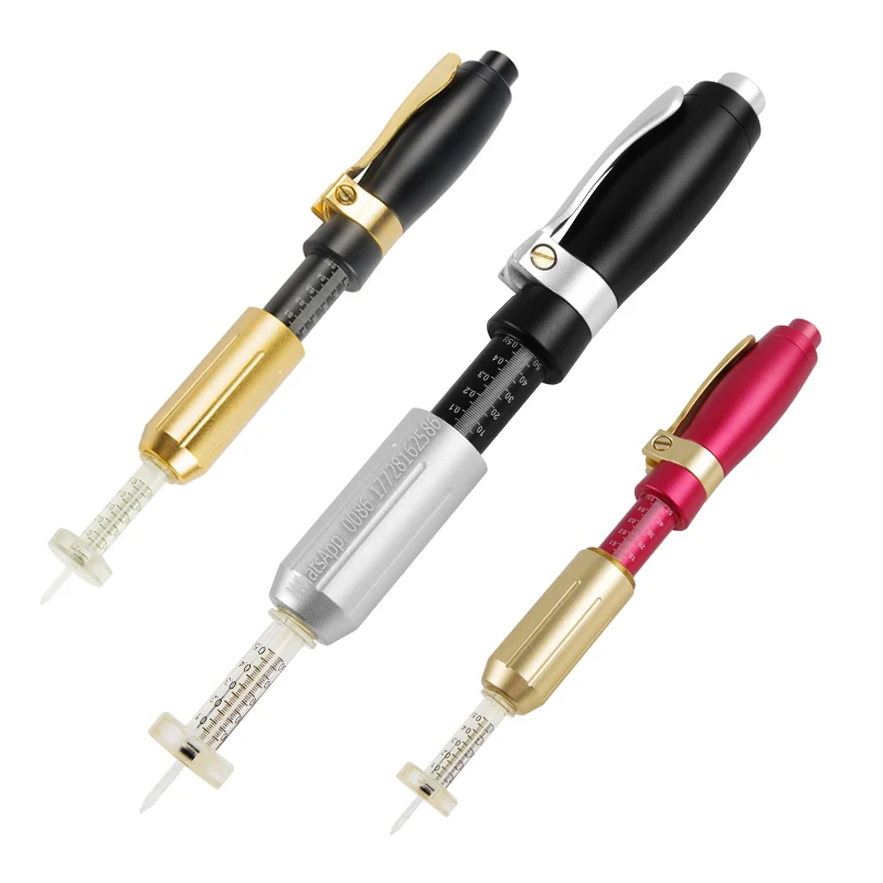 Black & Silver Needle Free High Pressure Anti Wrinkle hyaluronic acid injectable filler inject Pen
Black & Silver Needle Free High Pressure Anti Wrinkle hyaluronic acid injectable filler inject Pen