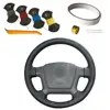 DIY Leather Steering Wheel Cover for Kia Cerato 2005 2006 2007 2008 2009 2010 2011 2012