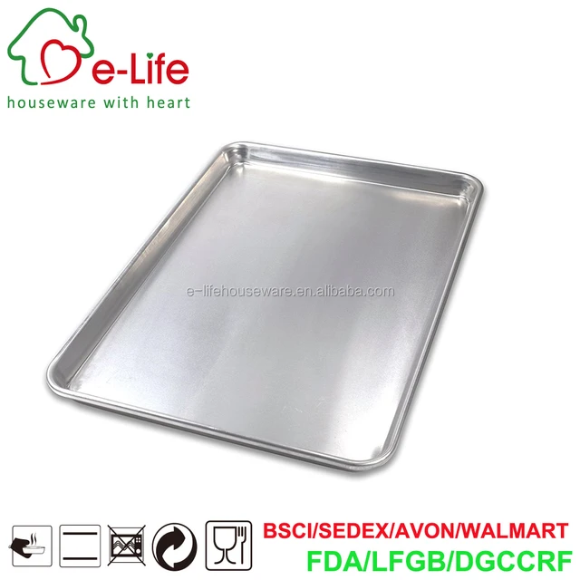 60x40cm aluminum baking sheet pans, big-sized cookie sheet