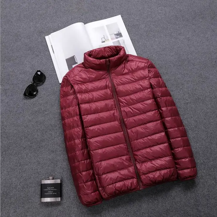 Wholesale hot selling lightweight men's warm down jacket