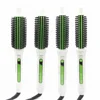 Safety Design 2 In 1 Ceramic & Ionic Coating Barrel Electric Hair Straightening Brush