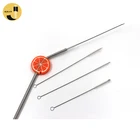 Pro-environment Reusable Stainless Steel Nylon Drinking Pipe Bombilla Cup brush Straw Cleaning Brush