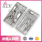 High Quality Professional Golden Case 12 Piece Manicure Set Manicure and Pedicure Set For Personal Nail Care