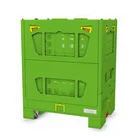 Pallet box Foldable large container display storage for fruits and vegetable
