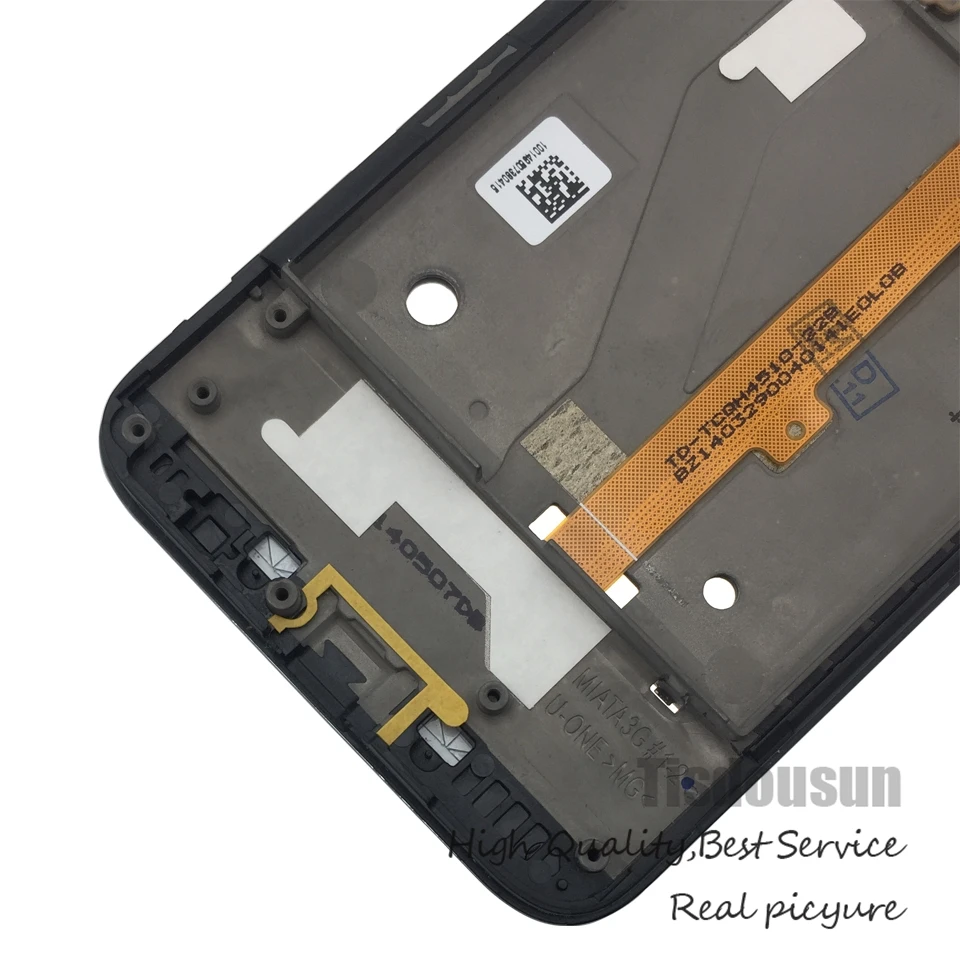 Alcatel ot6016 LCD Display With Frame black (8)