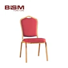Hot sale banquet furniture fatigue resistance Stacking Restaurant Chair Metal Banquet Chair Hot Sale L2130