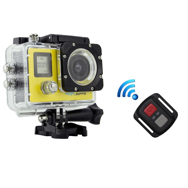 Dual display 4K WiFi Action Camera with Remote controller, similar as Go Pro HERO4, Black, brown, multi, red / pink, silver / gray, yellow / gold, other
Dual display 4K WiFi Action Camera with Remote controller, similar as Go Pro HERO4, Black, brown, multi, red / pink, silver / gray, yellow / gold, other