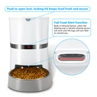 Automatic Pet Food Feeder With Stainless Steel Food Cats