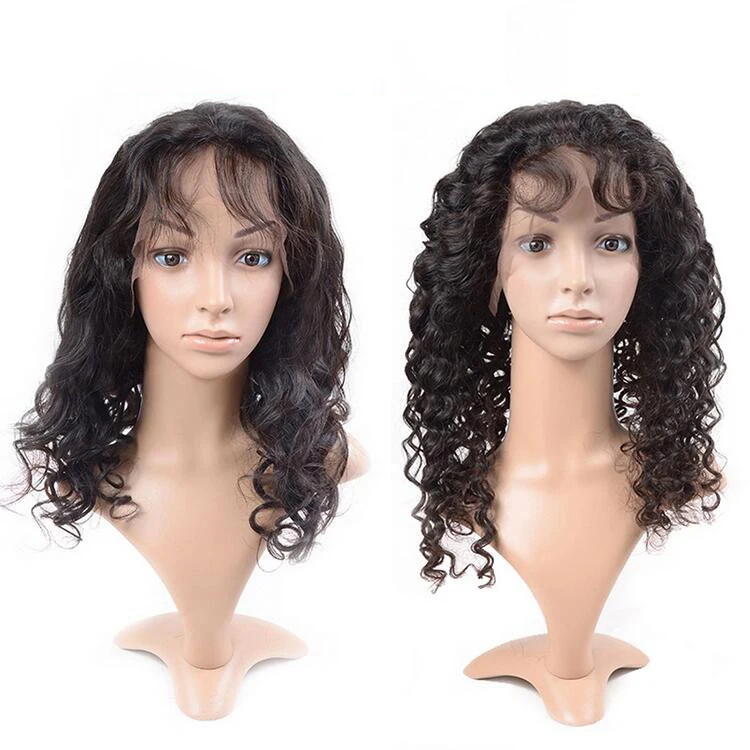 Kbl Tina Turner Human Hair Bohemian Afro Curl Wig Korean Hair Wig