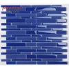 Blue Crystal Glass Mosaic Design for Kitchen Wall Tiles India