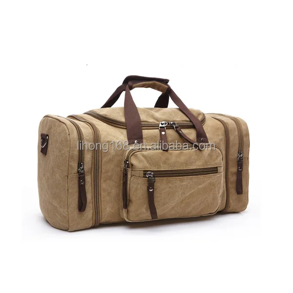 Cotton canvas luggage bag16oz wash canvas weekend travel bag duffel bag canvas, 4colors 
Cotton canvas luggage bag16oz wash canvas weekend travel bag duffel bag canvas, 4colors