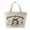 Blank heavy duty cotton canvas wholesale shopping tote bags with logo printing
