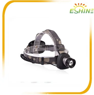 Army Green Zoom Rechargeable 3W 6000 lumen Led Headlamp
