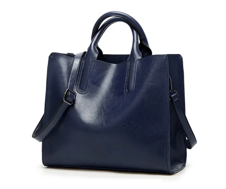 MJ Women Shoulder Bag PU Leather Women's Hot Sale Handbag Tote Bag Leather Crossbody Messenger Bags for Girls Solid Big Capacity (14)