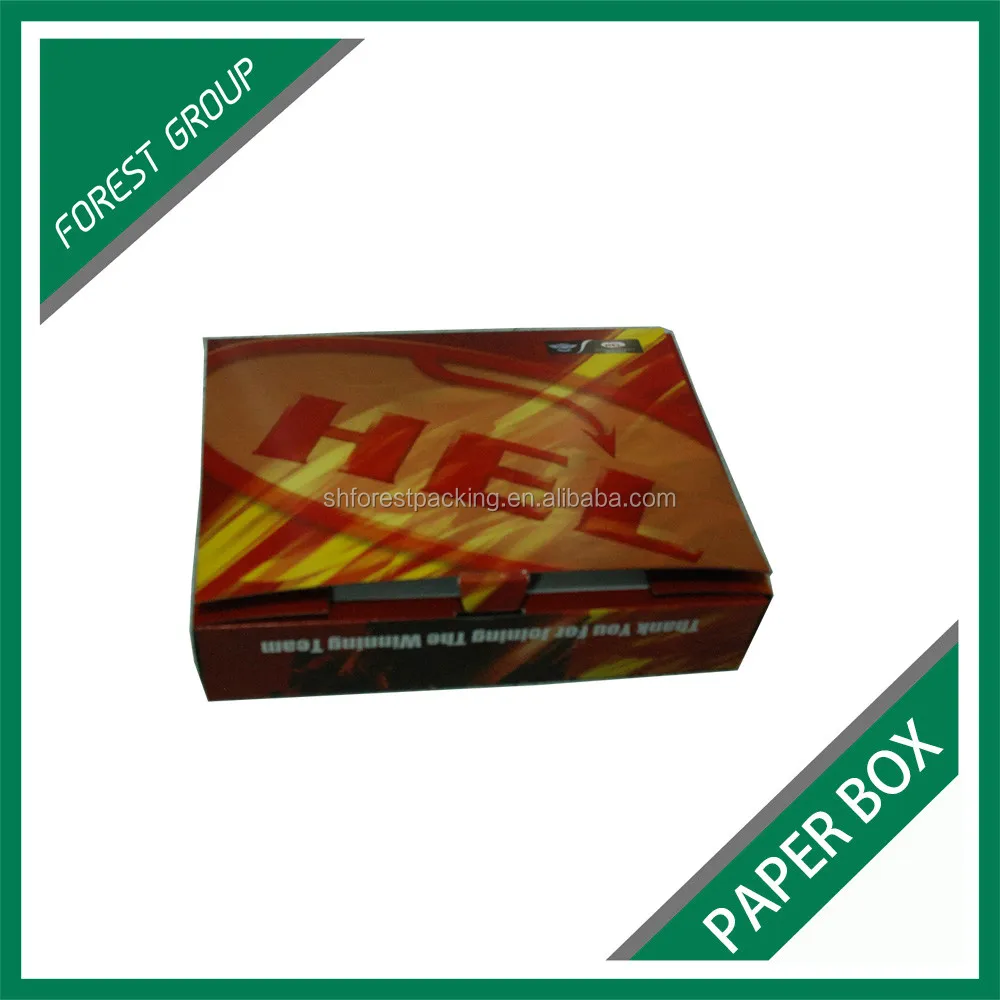 custom made full printing paperboard magnetic foldable box