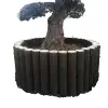 New design landscaping decoration Concrete tree bark Post Mould