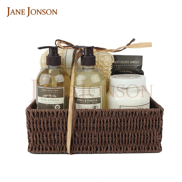 natural elegance vanilla bath body lotion gift set for woman