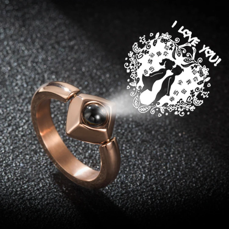Stainless Steel 100 Languages to say I love you Women Ring, Rose gold
Stainless Steel 100 Languages to say I love you Women Ring, Rose gold