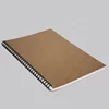 spiral wire binding notebook College Ruled Cute school Notebooks Bound Double A4 A5 Meeting Notebook Durable Laminated cover