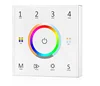 Touch panel 4 zone 1-5 color universal RF remote 2.4G RGB+CCT Wall Mounted Touch Panel T25-1