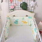 baby cute design bedding set cotton baby bumper