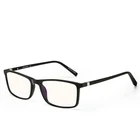FONHCOO Fashion Rectangle Black Frame TR90 Anti Blue Light Blocking Women Men Computer Glasses
