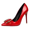 cz3031a Quality women pumps shoes dress heel small size high heels gold supplier