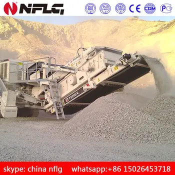 China supplier professional granite mobile crusher used in mining construction