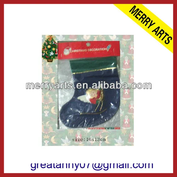 2013 xmas decoration yorkie christmas stockings candy for sale