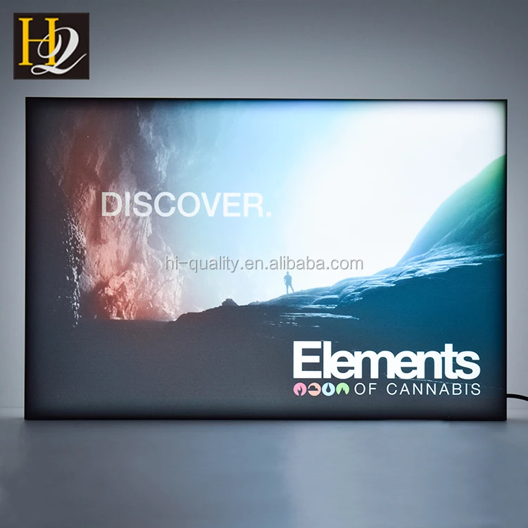 wall mounted light box