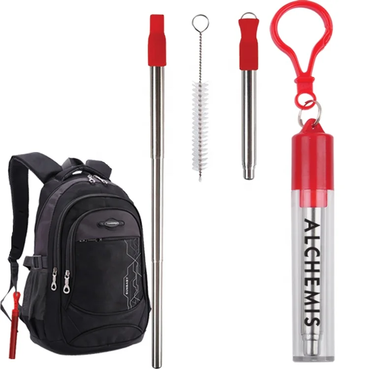 take away pocket cute food grade telescopic stainless steel drinking straw in plastic tube yc1178, Yellow,green,red,blue,black etc
take away pocket cute food grade telescopic stainless steel drinking straw in plastic tube yc1178, Yellow,green,red,blue,black etc