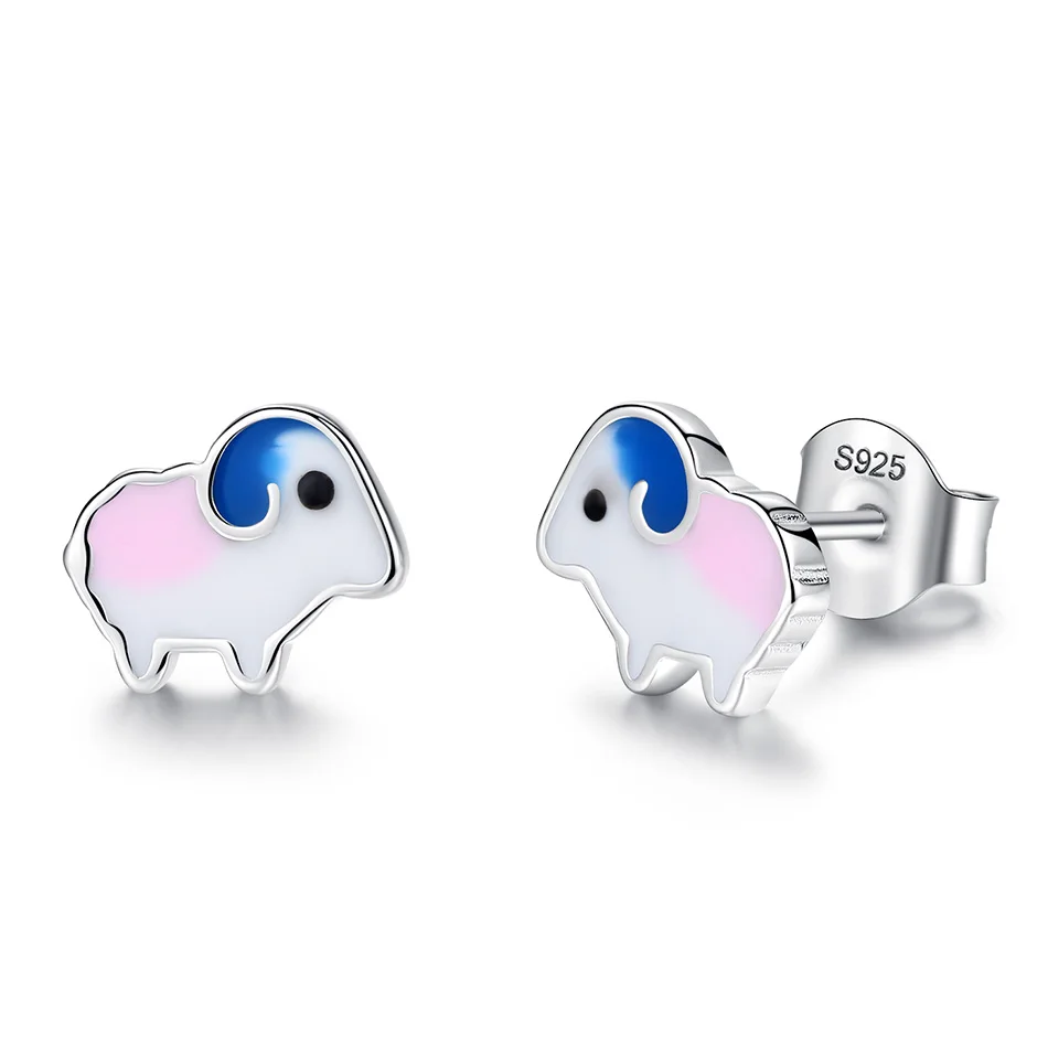 China Jewelry Wholesale 925 Sterling Silver Earrings Blue Enamel Sheep Stud Earrings fit Women Wearing
China Jewelry Wholesale 925 Sterling Silver Earrings Blue Enamel Sheep Stud Earrings fit Women Wearing