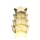packaging boxes gift box Start Shape texture paper gift box set of 4