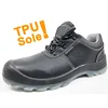 Low ankle genuine leather S3 waterproof anti static steel toe safety shoes