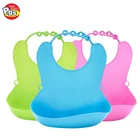 New design silicone baby bib waterproof bib baby