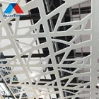 Cnc perforated metal false ceiling panel house construction finishing material