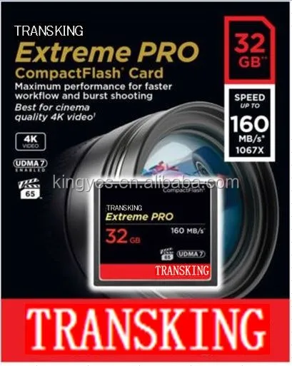 Extreme PRO Compact Flash CF Card 160MB/s 16GB 32GB 64GB 128GB