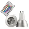 New 3W 16 Colors RGB LED Light Bulb G10 Remote Control