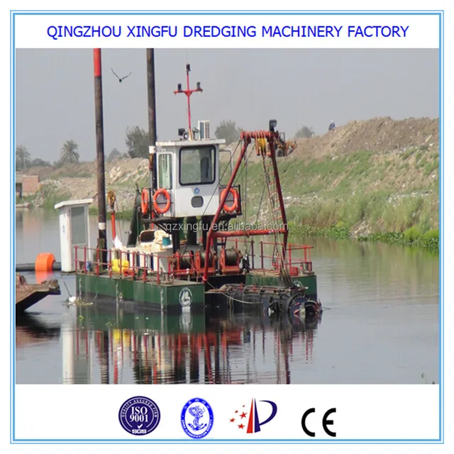 cutting sand dredger