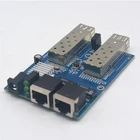 Long Transmission 20-120km Gigabit 2 SFP 2 Ethernet Media Converter with SFP Fiber Port