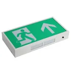 Fluorescent Rechargeable Emergency Exit Sign Lighting