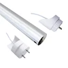 T8 Lampshade Extrusion Aluminum Frame Plastic Shell T8 Tube Light Fitting T8 Integrated Led Lamp Housing