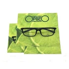 Digital print custom cute pattern customizable microfiber glasses wiping cloth for cleaning