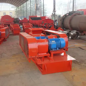 Manganese Steel Used Double Toothed Roll Crusher For Rock Stone Crushing