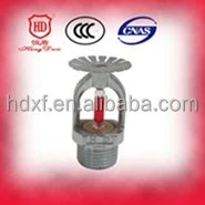pendent type of fire sprinkler